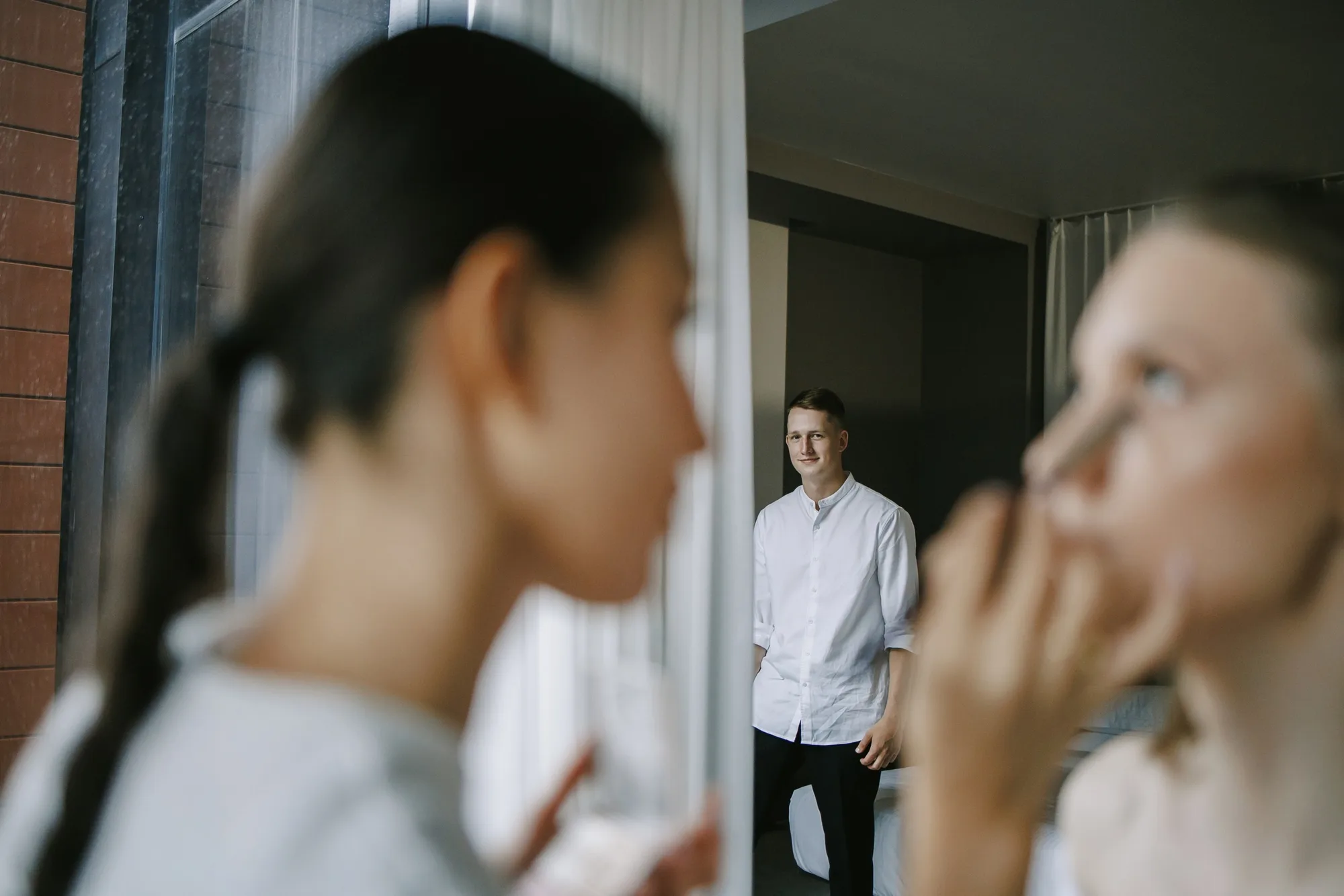 Wedding photograph of Danil and Yana by Anton Matveev
