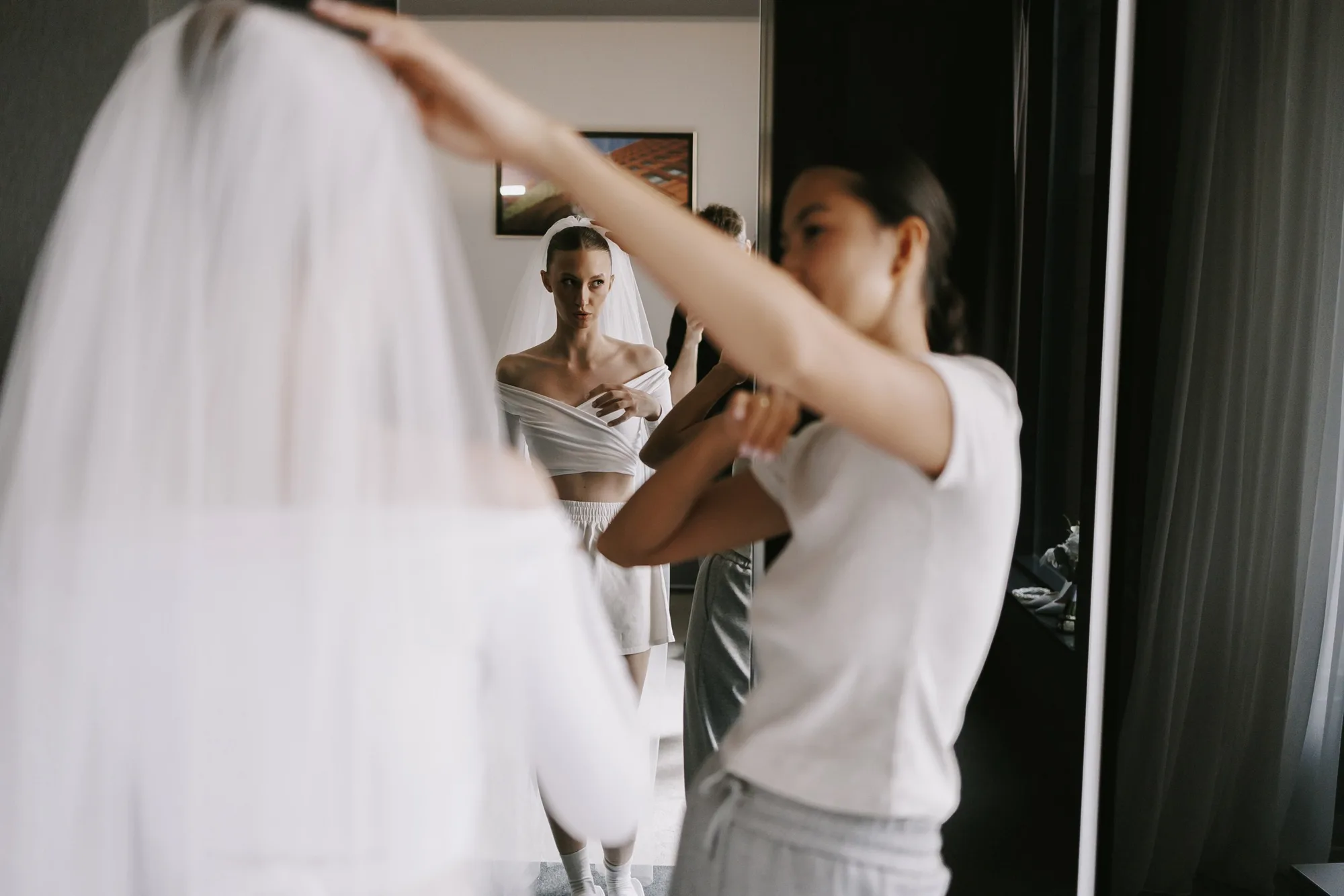 Wedding photograph of Danil and Yana by Anton Matveev