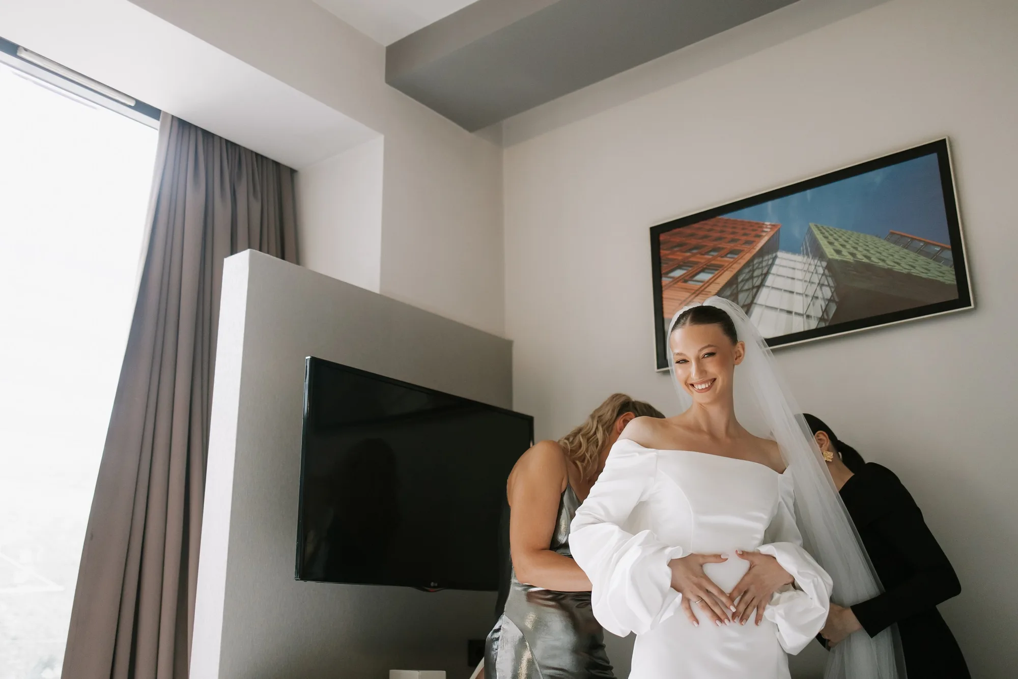 Wedding photograph of Danil and Yana by Anton Matveev