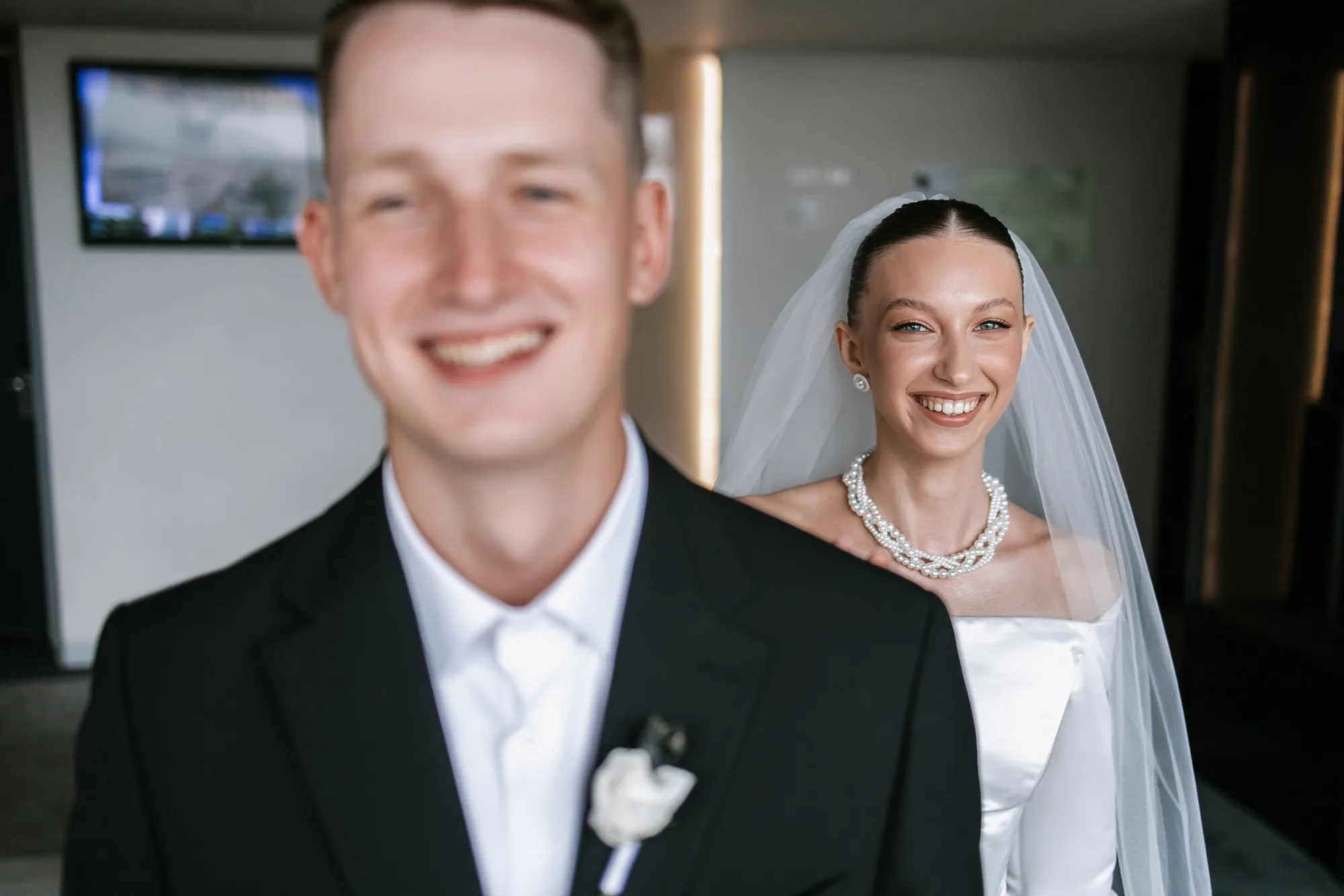 Wedding photograph of Danil and Yana by Anton Matveev