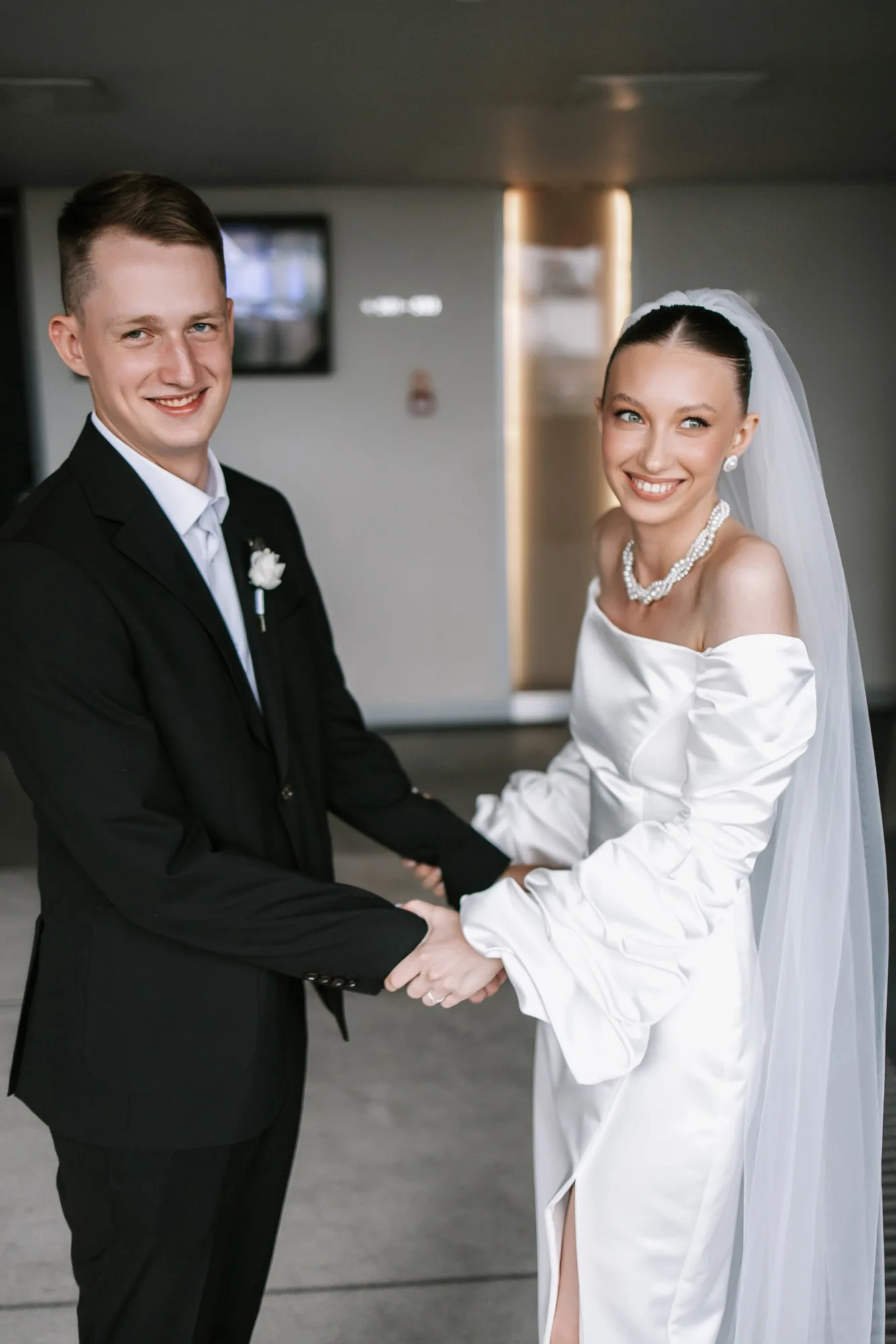 Wedding photograph of Danil and Yana by Anton Matveev