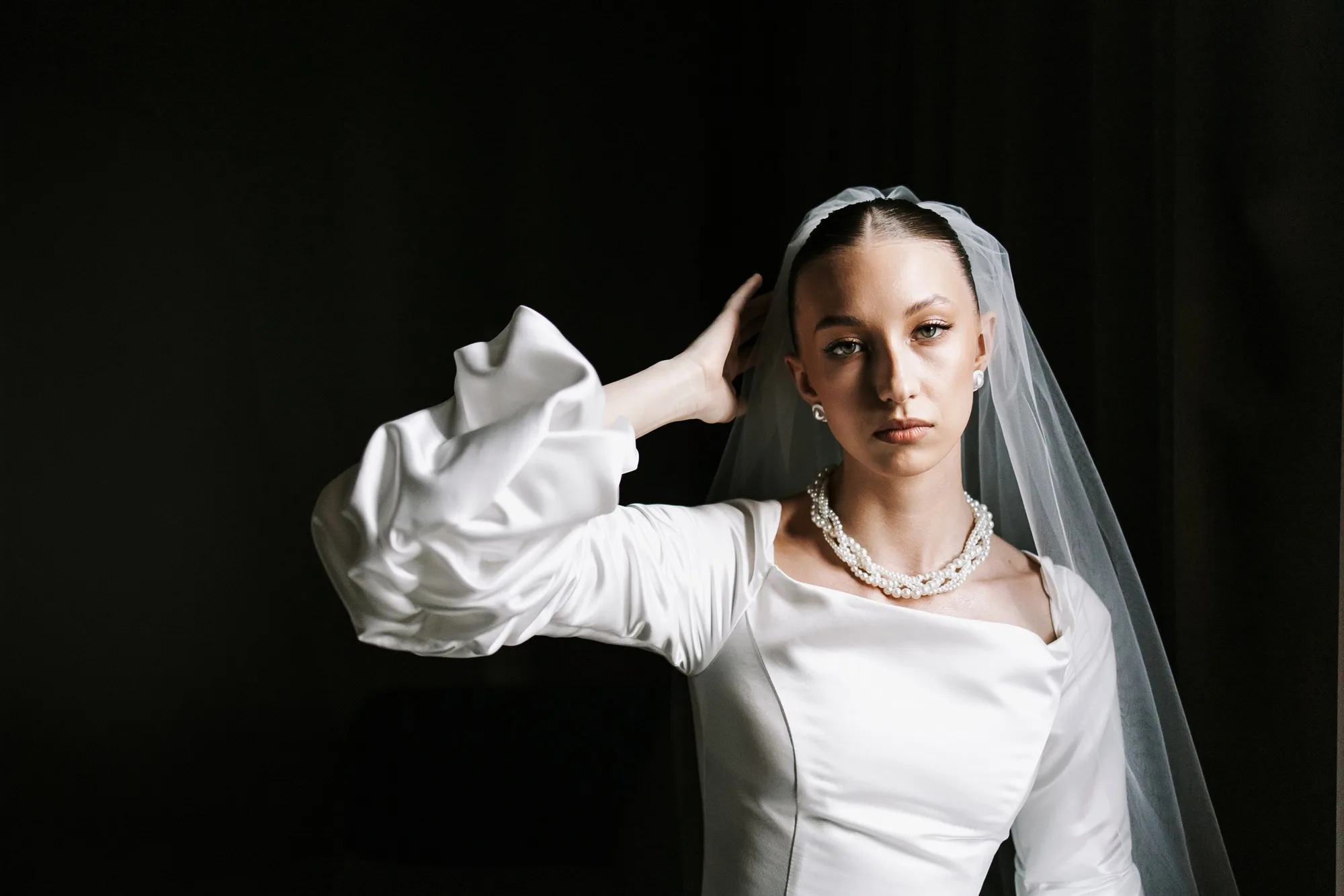 Wedding photograph of Danil and Yana by Anton Matveev