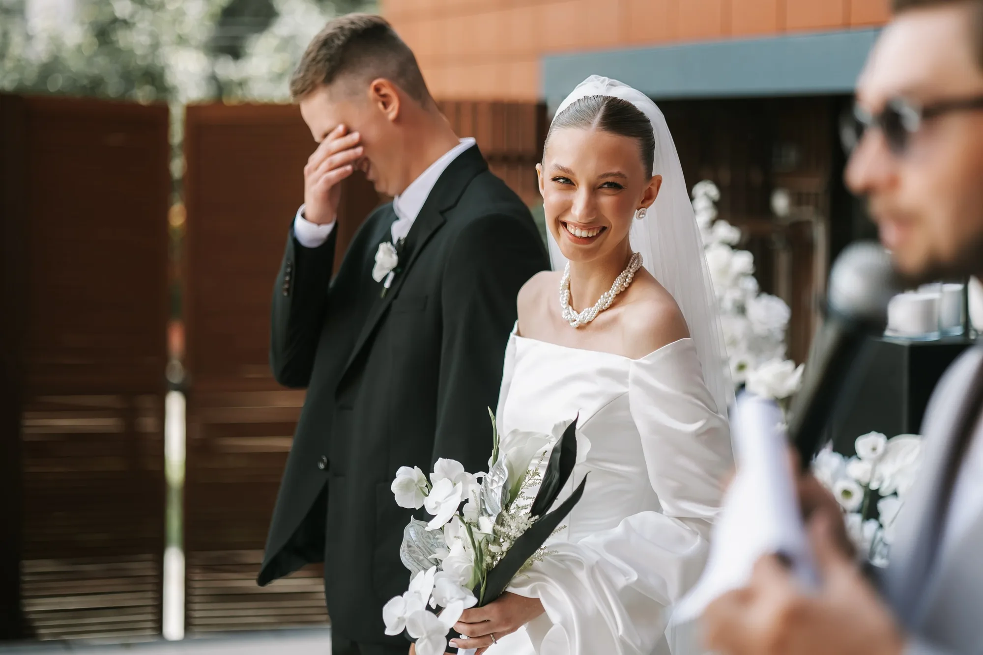 Wedding photograph of Danil and Yana by Anton Matveev